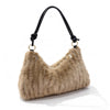 Real Mink Fur Shoulder Bag Luxury Women's Fur Crossbody Handbag