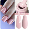 15ml (0.5 fl oz) Quick Extension Gel Nail Polish Nude Milk White Builder Hard Gel Varnish UV/LED