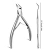 Stainless Steel Cuticle Scissors - Sharp Rust-Resistant Manicure & Nail Care Tool