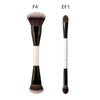 Dual-Ended Foundation & Face Brush for Liquid, Cream & Powder — Blush, Contour, Concealer & Eyeshadow