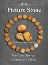 Natural Pyrite Bead Bracelet Unisex Healing Stone Jewelry for Wealth Abundance and Protection