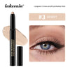 10-Color Waterproof Cream Eyeshadow Pencil — Dual-Color Gradient Stick, Long-Lasting Matte to Shimmer Highlighter & Glitter Eyeliner
