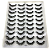 20 Pairs 3D Mink-Effect False Eyelashes Natural Long Full Strip Lashes (10–15 mm / 0.4–0.6 in) DIY Makeup Kit