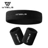 WRELS Moisture-Wicking Cotton Terry Sweatband — Unisex Athletic Headband for Running, Tennis & Gym