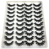20 Pairs 3D Mink-Effect False Eyelashes Natural Long Full Strip Lashes (10–15 mm / 0.4–0.6 in) DIY Makeup Kit