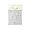 5D Laser Christmas Nail Stickers Crystal Diamond Snowflake Self-Adhesive Nail Art
