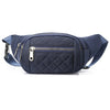Plaid Oxford Waterproof Crossbody Chest & Waist Bag for Women - Fashion Fanny Pack Hip Purse