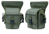 Tactical Drop Leg Thigh Bag Waterproof Utility Waist Pouch for Men, Adjustable Leg and Waist Straps