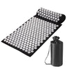 Acupressure Shakti Mat with Pillow – Spike Massage Mat for Back & Body Pain Relief, Yoga Relaxation (68×42×2 cm / 26.8×16.5×0.8 in)