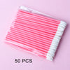 Disposable Lip Brushes 5/50/100 Pack – Lipstick & Lip Gloss Applicators, Synthetic Makeup Wands
