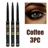 2-Pack Waterproof Eyeliner Pencils — Black & Brown, Smudge-Proof, Long-Lasting, High-Pigment, Beginner-Friendly