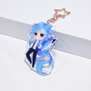 Custom Anime Acrylic Keychain Personalized Photo Cartoon Pendant Hologram Charm