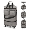 Foldable Rolling Travel Duffel – Expandable Luggage with Spinner Wheels and Telescopic Handle, Large Capacity – 30/36/40 in (76/91/102 cm)