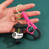 K-Pop Demon Hunters Tiger PVC Keychain – Cute Harajuku Cartoon Key Ring for Fans & Kids, Halloween Gift