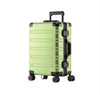 Large Capacity Aluminum Spinner Luggage Set 20in/24in/29in (51/61/74 cm) Durable Carry-On & Checked Suitcases