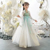 Girls Hanfu Dress Summer Tang Style Kids Cosplay Party Costume Long Princess Outfit