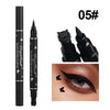 Double-Ended Stamp Eyeliner Pen — Waterproof, Quick-Drying & Smudge-Proof Liquid Eyeliner