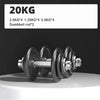 Adjustable Iron Dumbbells — 5–50 kg (11–110 lb) Each, Up to 100 kg Pair | Fast-Adjust Strength Training