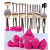 Professional 3-20 Piece Makeup Brush Set – Soft Fluffy Foundation Eyeshadow Concealer Blending Kabuki Brushes for Women