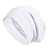 Satin-Lined Turban Sleep Cap & Hijab Inner Bonnet - Soft Knit Beanie Headscarf for Hair Loss