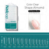 600-Piece Full Cover False Nail Tips Acrylic Nail Capsules Clear Semi-Matte Stiletto Coffin Almond Square Oval