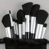 Professional Makeup Brush Set 8-29-Piece - Soft Powder, Eyeshadow & Foundation Brushes with Sponge Travel Cosmetic Kit