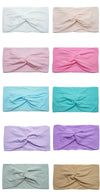 10-Pack Super Soft Nylon Baby Headbands – Elastic 6 in (15 cm) DIY Hair Bands for Newborns, Toddlers & Kids