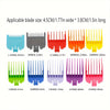 10-Pack Universal Hair Clipper Guide Comb Attachments Plastic Trimmer Guards for Men Barber & Salon
