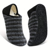 Lightweight Slip-On House Slippers - Non-Slip Rubber Sole, Cozy Fabric Lining, All-Season