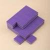 50pcs Mini Nail Buffer Sponge 100/180 Grit Double-Sided Polishing Files - White Alumina EVA, Reusable Nail Buffers for Salon & Home
