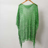 Polyester Yarn-Dyed Women's Fashion Shawl, Lightweight Travel Wrap, Sun-Proof, Machine Washable, Hollow Metallic Luster