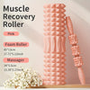 Foam Roller & Massage Stick Set (2-Piece) — Post-Workout Muscle Recovery Roller for Body Shaping