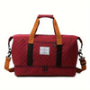 Large Travel & Gym Duffle Bag with Shoe Compartment, Yoga Tote & Maternity Carry-On
