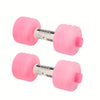 2-Pack Adjustable Dumbbells – Portable Polyethylene Home Gym Weights for Arms, Abs & Glutes