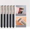 Oval Foundation & Concealer Kabuki Brush - Dense Face Brush for Blending, Buffing & Contouring (Liquid & Powder)