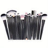 25-Piece Makeup Brush Set – Professional Nylon Bristle Brushes with ABS Handles