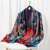 Elegant Landscape Print Scarf Shawl 35.4 in × 70.9 in (90 × 180 cm) Windproof Versatile Wrap for Women Hijab