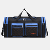 Extra Large Travel Duffel Bag - Durable Nylon Multi-Pocket Gym & Weekend Bag (Red, Blue, Black)