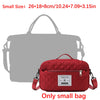 Women's Large Quilted Checkered Duffle Bag - Removable Strap, Zipper Closure, Spacious Travel & Gym Weekend Bag