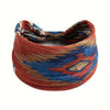 Elegant Bohemian Wide Printed Headband for Women – Stretchy Non-Slip Yoga & Running Hair Accessory, 1-Pack