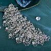 Luxury Rhinestone Bridal Headpiece Handmade Crystal Hair Accessory for Wedding Party & Halloween