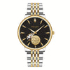 SAILANG Women's Mechanical Automatic Watch – Black Dial with Gold-Tone Hands, Alloy Case & Bracelet, Elegant Everyday & Formal Wristwatch, Gift for Her
