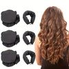 Satin Heatless Hair Curlers 3-Set (6 pcs) Pillow Soft Rollers with Sleep-In Headband & Hair Caps for All Hair Types