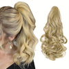 14-Inch (35 cm) Loose Curly Pear Wave Ponytail Extension for Women, Heat-Resistant High Temp Fiber, All-Season Party & Daily Wear