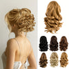 Curly Wavy Clip-In Ponytail – Clip-On Volumizing Hair Extension for Women – Heat-Resistant Fiber