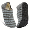Lightweight Slip-On House Slippers - Non-Slip Rubber Sole, Cozy Fabric Lining, All-Season