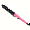 Professional 19mm Spiral Curling Wand – 110V 45W US Plug, Pink & Black Hair Curler