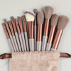 13-Piece Makeup Brush Set - Soft Fluffy Professional Foundation Blush Powder Eyeshadow Kabuki Blending Beauty Tool Gift