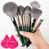 Premium Makeup Brush Set with Soft Synthetic Bristles – Foundation, Blush & Eyeshadow Brushes, Travel-Friendly Gift