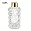 Glass Aromatherapy Diffuser - Flameless Transparent Bottle for Bathroom & Bedroom Vintage Home Decor